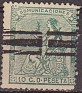 Spain 1873 Allegories 10 CTS Green Edifil 133. España 1873 133. Uploaded by susofe